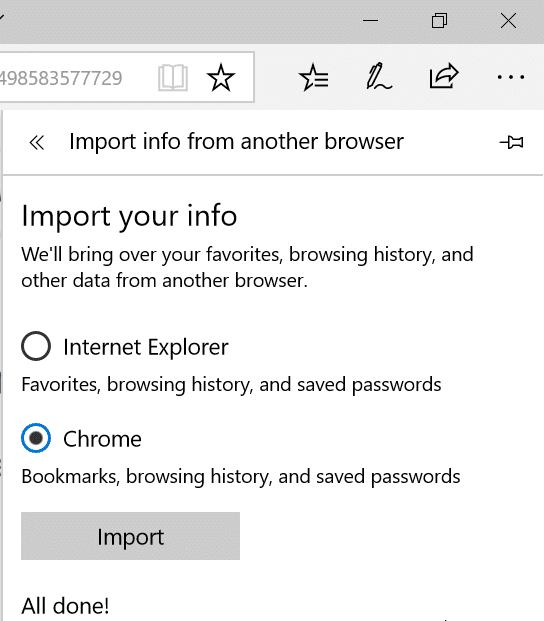 如何在 Windows 10 中把 Chrome 保存的密码导入 Edge 浏览器-第5张图片-致知笔记 如何在 Windows 10 中把 Chrome 保存的密码导入 Edge 浏览器-第5张图片-致知笔记