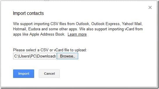 如何把 Outlook.com 联系人导入 Gmail 账户-第10张图片-致知笔记 如何把 Outlook.com 联系人导入 Gmail 账户-第10张图片-致知笔记
