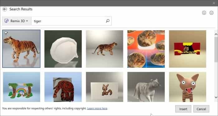 如何在 Word 和 PowerPoint 中插入 3D 模型-第4张图片-致知笔记 如何在 Word 和 PowerPoint 中插入 3D 模型-第4张图片-致知笔记
