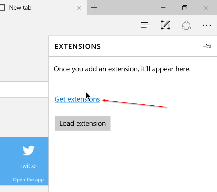 Windows 10 中如何给 Microsoft Edge 浏览器安装扩展-第2张图片-致知笔记 Windows 10 中如何给 Microsoft Edge 浏览器安装扩展-第2张图片-致知笔记