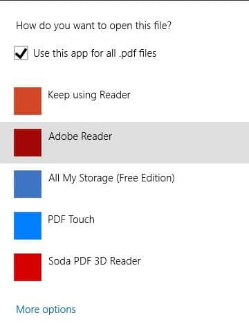如何在 Windows 8 中将 Adobe Reader 设为默认 PDF 阅读器-第3张图片-致知笔记 如何在 Windows 8 中将 Adobe Reader 设为默认 PDF 阅读器-第3张图片-致知笔记