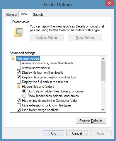 如何在 Windows 8 中打开文件夹选项（3 种方法）-第1张图片-致知笔记
