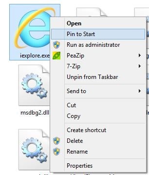 如何将桌面版 Internet Explorer 固定到 Windows 8 开始屏幕-第2张图片-致知笔记 如何将桌面版 Internet Explorer 固定到 Windows 8 开始屏幕-第2张图片-致知笔记