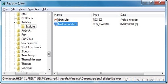 如何在 Windows 7 中禁止用户更改主题（组策略与注册表两种方法）-第10张图片-致知笔记
