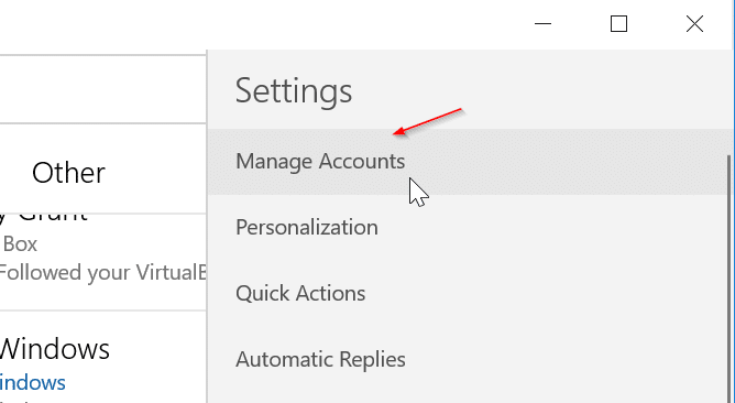 如何在 Windows 10 邮件应用中删除电子邮箱账户-第6张图片-致知笔记