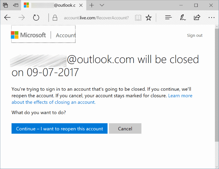 如何重新打开已关闭的 Microsoft 账户-第2张图片-致知笔记 如何重新打开已关闭的 Microsoft 账户-第2张图片-致知笔记