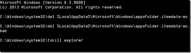 如何将 Windows 8.1 开始屏幕重置为默认布局-第4张图片-致知笔记 如何将 Windows 8.1 开始屏幕重置为默认布局-第4张图片-致知笔记