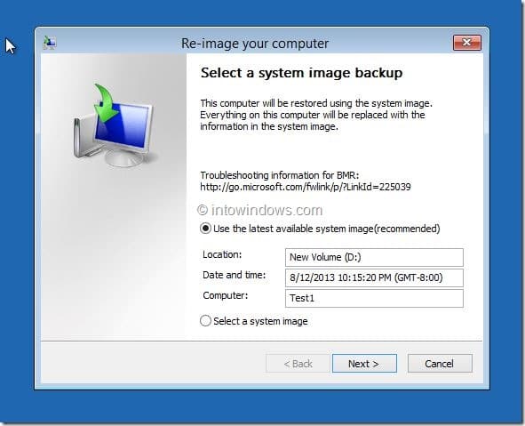 如何还原 Windows 8.1 系统备份映像-第8张图片-致知笔记 如何还原 Windows 8.1 系统备份映像-第8张图片-致知笔记