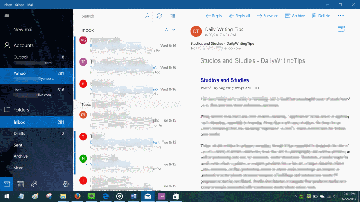 如何在 Windows 10 中把邮件另存为 PDF 文件-第2张图片-致知笔记