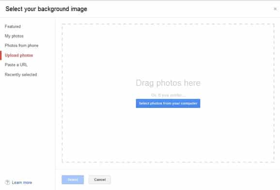 如何自定义 Gmail 背景图片(设置自己的照片作收件箱背景)-第4张图片-致知笔记 如何自定义 Gmail 背景图片(设置自己的照片作收件箱背景)-第4张图片-致知笔记