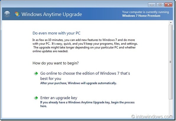 Windows 7 家庭高级版如何升级到专业版或旗舰版-第4张图片-致知笔记 Windows 7 家庭高级版如何升级到专业版或旗舰版-第4张图片-致知笔记
