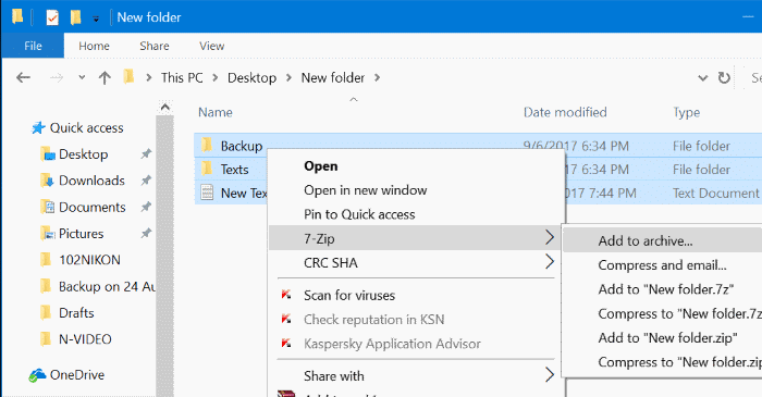 Windows 10 中如何用 7-Zip 加密文件和文件夹-第1张图片-致知笔记 Windows 10 中如何用 7-Zip 加密文件和文件夹-第1张图片-致知笔记