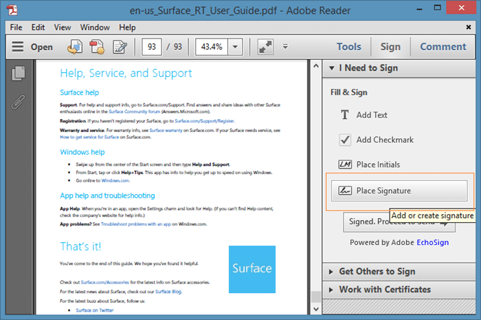 如何用 Adobe Reader 给 PDF 文档添加电子签名-第4张图片-致知笔记 如何用 Adobe Reader 给 PDF 文档添加电子签名-第4张图片-致知笔记
