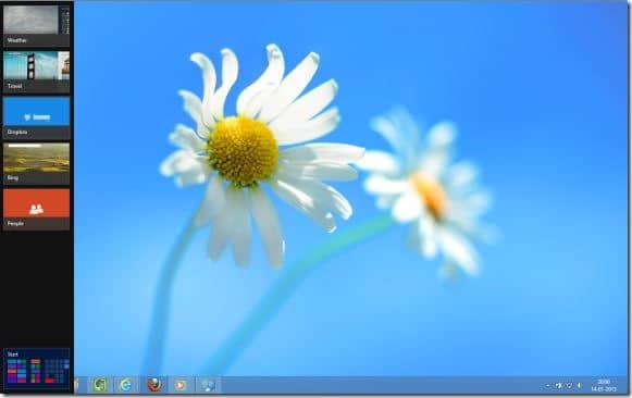 Windows 8 触控板手势使用教程：边缘滑出 Charm 栏与应用切换-第4张图片-致知笔记