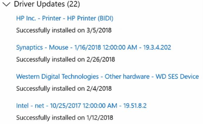 如何查看 Windows 10 最近安装的驱动程序更新-第1张图片-致知笔记 如何查看 Windows 10 最近安装的驱动程序更新-第1张图片-致知笔记