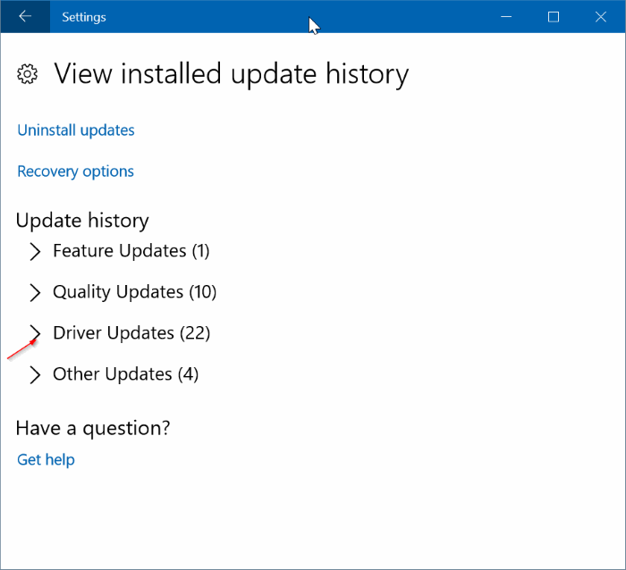 如何查看 Windows 10 最近安装的驱动程序更新-第3张图片-致知笔记 如何查看 Windows 10 最近安装的驱动程序更新-第3张图片-致知笔记
