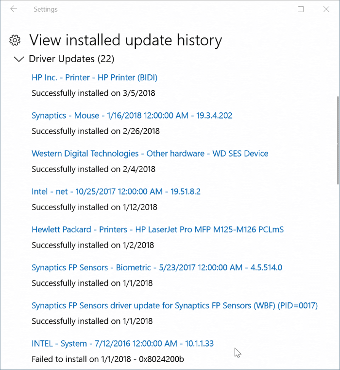 如何查看 Windows 10 最近安装的驱动程序更新-第4张图片-致知笔记 如何查看 Windows 10 最近安装的驱动程序更新-第4张图片-致知笔记