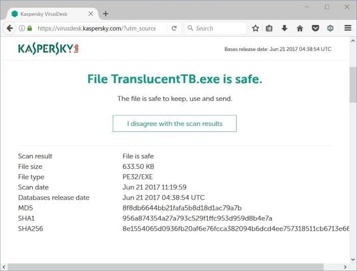 Kaspersky VirusDesk：使用卡巴斯基在线扫描文件和链接-第4张图片-致知笔记