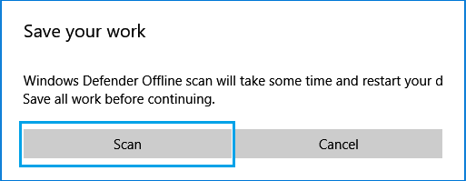 如何使用 Microsoft Defender 离线扫描清除顽固恶意软件(Windows 10/11)-第8张图片-致知笔记 如何使用 Microsoft Defender 离线扫描清除顽固恶意软件(Windows 10/11)-第8张图片-致知笔记