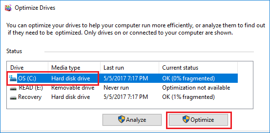 在 Windows 中优化/碎片整理硬盘(Windows 11/10)-第2张图片-致知笔记 在 Windows 中优化/碎片整理硬盘(Windows 11/10)-第2张图片-致知笔记