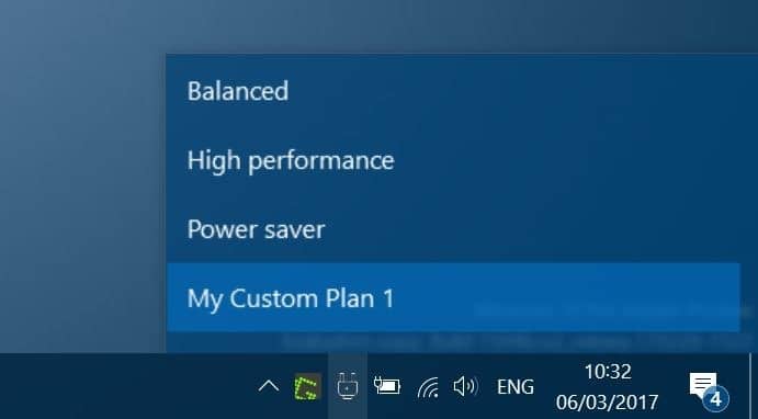 Power Plan Switcher:在 Windows 10 任务栏快速切换电源计划-第1张图片-致知笔记 Power Plan Switcher:在 Windows 10 任务栏快速切换电源计划-第1张图片-致知笔记