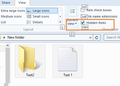 Windows 8 如何用快捷键快速隐藏文件和文件夹-第2张图片-致知笔记 Windows 8 如何用快捷键快速隐藏文件和文件夹-第2张图片-致知笔记