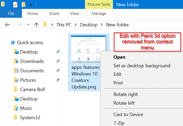 如何在 Windows 10 右键菜单中移除“使用 Paint 3D 编辑”选项-第2张图片-致知笔记 如何在 Windows 10 右键菜单中移除“使用 Paint 3D 编辑”选项-第2张图片-致知笔记