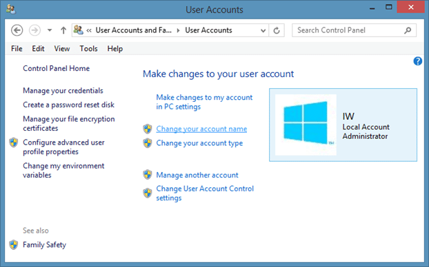 如何在 Windows 8.1 开始屏幕上重命名 Microsoft 账户名称-第17张图片-致知笔记