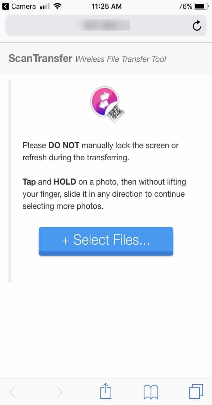 ScanTransfer:通过 Wi-Fi 把安卓手机和 iPhone 文件传到 Windows 电脑-第5张图片-致知笔记 ScanTransfer:通过 Wi-Fi 把安卓手机和 iPhone 文件传到 Windows 电脑-第5张图片-致知笔记