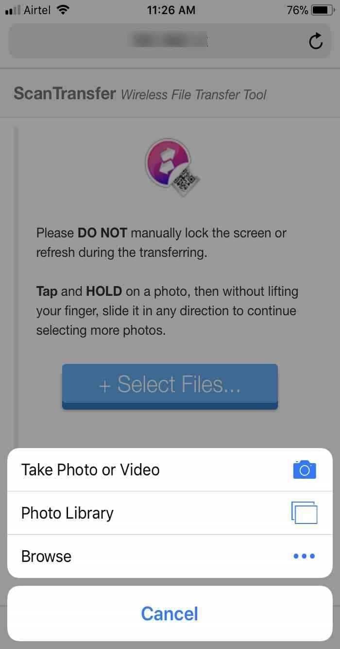 ScanTransfer:通过 Wi-Fi 把安卓手机和 iPhone 文件传到 Windows 电脑-第6张图片-致知笔记 ScanTransfer:通过 Wi-Fi 把安卓手机和 iPhone 文件传到 Windows 电脑-第6张图片-致知笔记