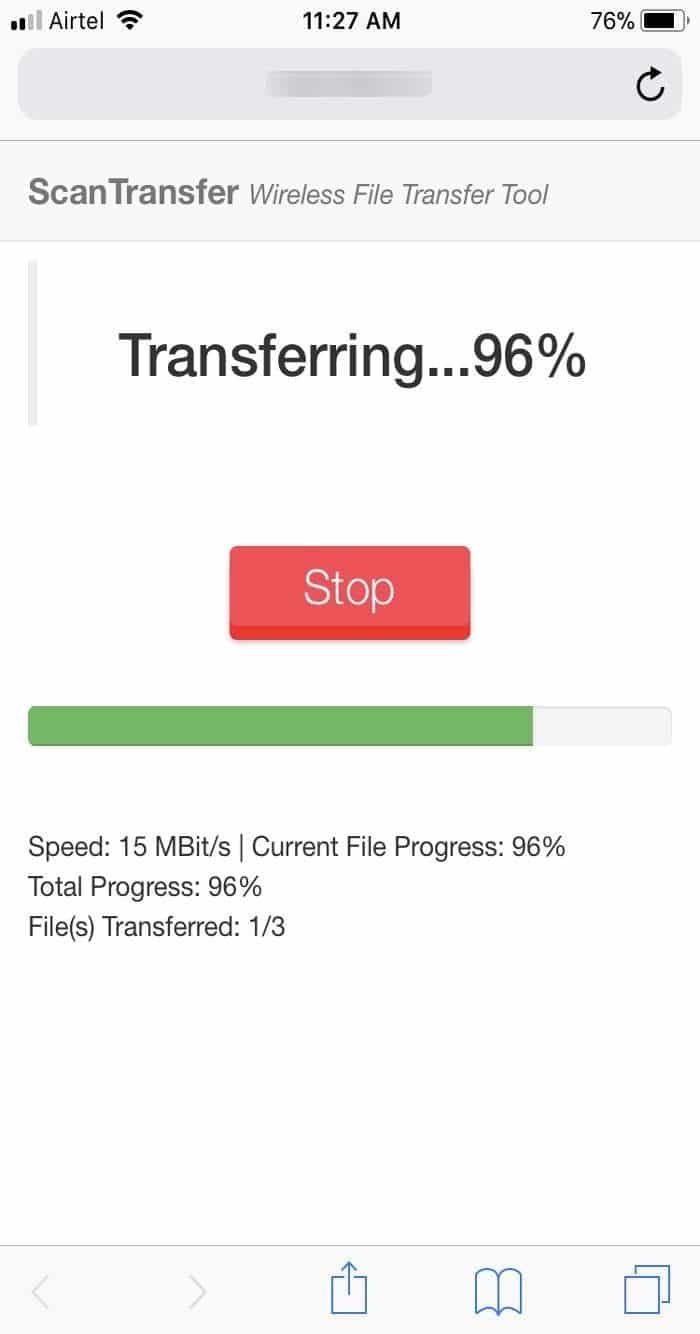 ScanTransfer:通过 Wi-Fi 把安卓手机和 iPhone 文件传到 Windows 电脑-第8张图片-致知笔记 ScanTransfer:通过 Wi-Fi 把安卓手机和 iPhone 文件传到 Windows 电脑-第8张图片-致知笔记