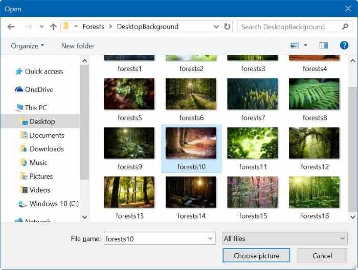 如何在 Windows 10 中为每个显示器设置不同的壁纸-第5张图片-致知笔记 如何在 Windows 10 中为每个显示器设置不同的壁纸-第5张图片-致知笔记