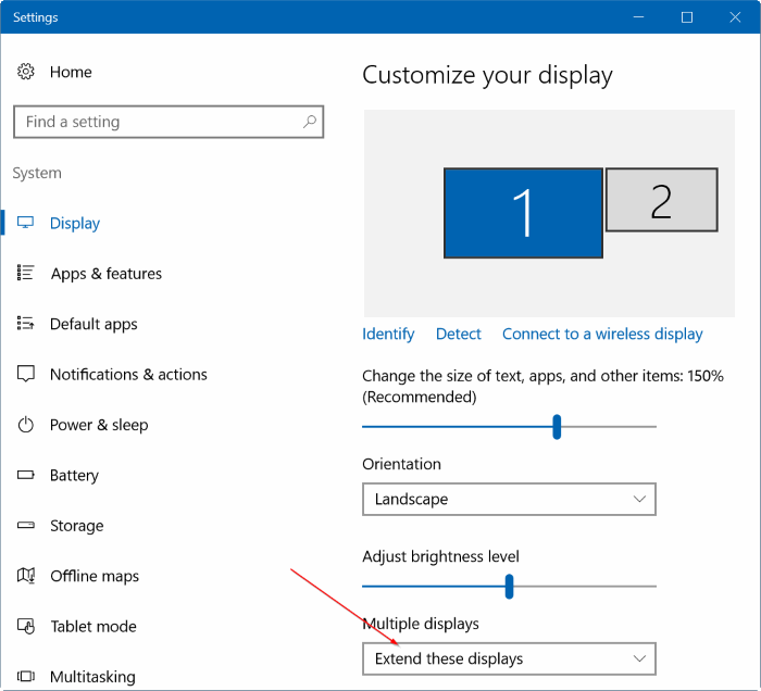 如何在 Windows 10 中为每个显示器设置不同的壁纸-第7张图片-致知笔记 如何在 Windows 10 中为每个显示器设置不同的壁纸-第7张图片-致知笔记
