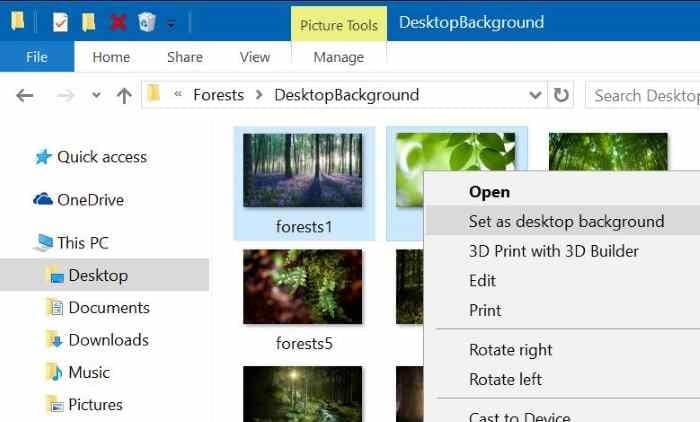 如何在 Windows 10 中为每个显示器设置不同的壁纸-第10张图片-致知笔记 如何在 Windows 10 中为每个显示器设置不同的壁纸-第10张图片-致知笔记