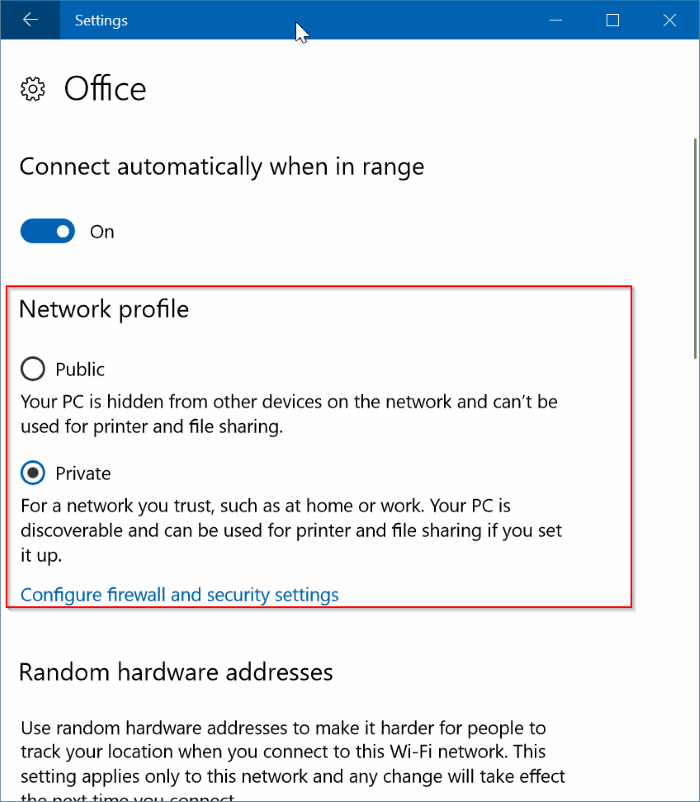 Windows 10 如何把网络位置设置为公用或专用-第4张图片-致知笔记 Windows 10 如何把网络位置设置为公用或专用-第4张图片-致知笔记