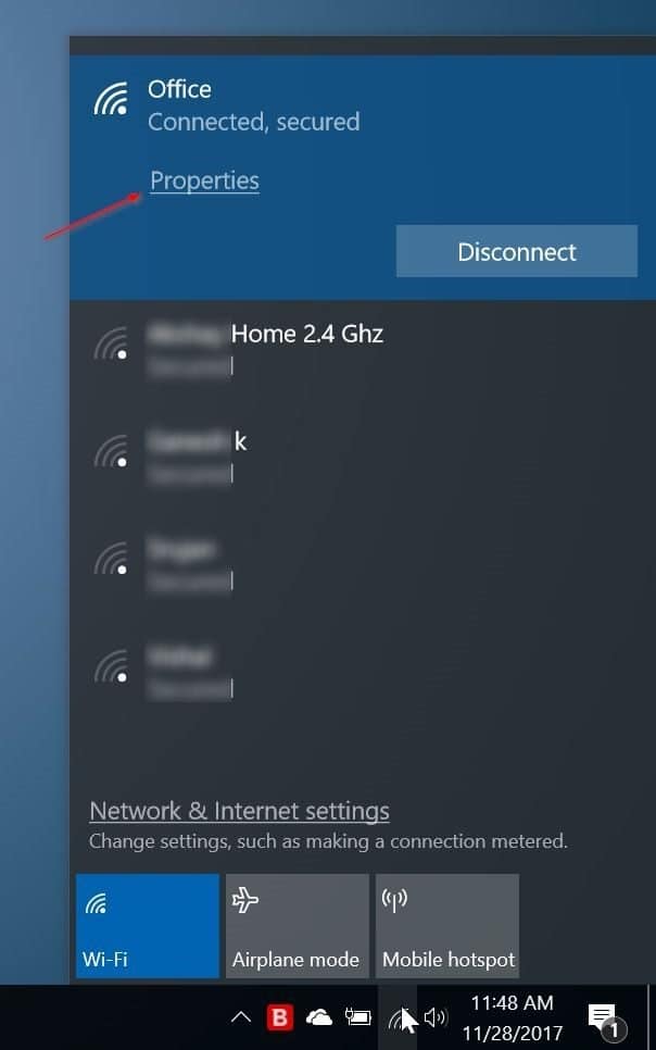 Windows 10 如何把网络位置设置为公用或专用-第6张图片-致知笔记 Windows 10 如何把网络位置设置为公用或专用-第6张图片-致知笔记