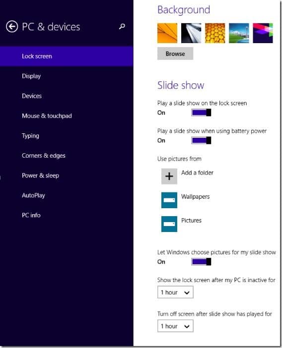 如何在 Windows 8.1 锁屏界面播放图片幻灯片-第5张图片-致知笔记