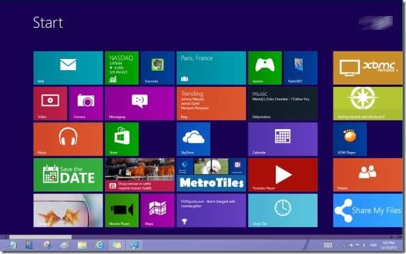 如何在 Windows 8 开始屏幕显示任务栏-第1张图片-致知笔记 如何在 Windows 8 开始屏幕显示任务栏-第1张图片-致知笔记