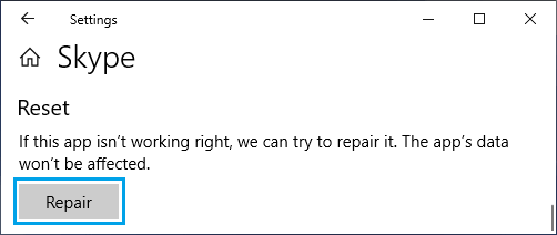修复 Windows 10 中 Skype 无法打开或无响应的问题（5 种方法）-第4张图片-致知笔记