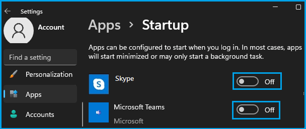 禁止 Skype 在 Windows 10/11 中随电脑自动启动-第4张图片-致知笔记 禁止 Skype 在 Windows 10/11 中随电脑自动启动-第4张图片-致知笔记