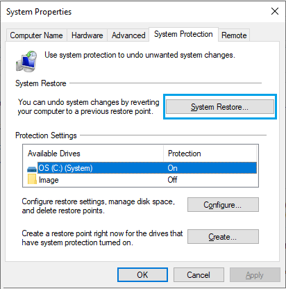 如何在 Windows 11/10 电脑上使用系统还原-第3张图片-致知笔记 如何在 Windows 11/10 电脑上使用系统还原-第3张图片-致知笔记