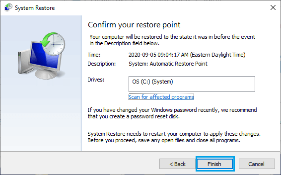 如何在 Windows 11/10 电脑上使用系统还原-第6张图片-致知笔记 如何在 Windows 11/10 电脑上使用系统还原-第6张图片-致知笔记