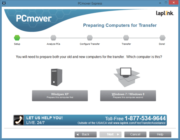 用 PCmover Express 免费将 Windows XP 的文件和设置迁移到 Windows 7/8/8.1-第2张图片-致知笔记 用 PCmover Express 免费将 Windows XP 的文件和设置迁移到 Windows 7/8/8.1-第2张图片-致知笔记