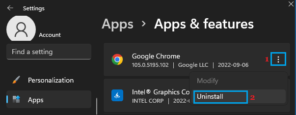 如何在 Windows 11/10 中卸载应用和桌面程序(3 种方法)-第5张图片-致知笔记 如何在 Windows 11/10 中卸载应用和桌面程序(3 种方法)-第5张图片-致知笔记