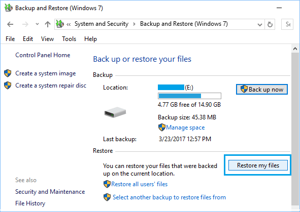 如何在 Windows 11/10 中使用备份和还原工具-第10张图片-致知笔记 如何在 Windows 11/10 中使用备份和还原工具-第10张图片-致知笔记