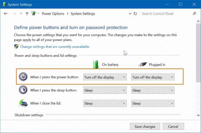 Windows 10 笔记本如何用电源键关闭屏幕显示-第4张图片-致知笔记 Windows 10 笔记本如何用电源键关闭屏幕显示-第4张图片-致知笔记