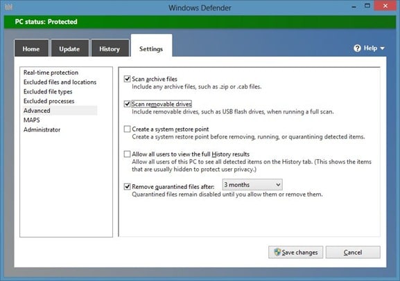 如何在 Windows 8 中使用 Windows Defender 扫描文件和驱动器-第3张图片-致知笔记 如何在 Windows 8 中使用 Windows Defender 扫描文件和驱动器-第3张图片-致知笔记