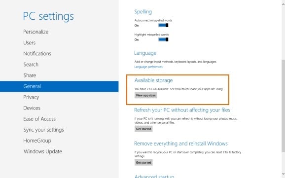 如何在 Windows 8 中查看应用占用的磁盘空间-第3张图片-致知笔记 如何在 Windows 8 中查看应用占用的磁盘空间-第3张图片-致知笔记