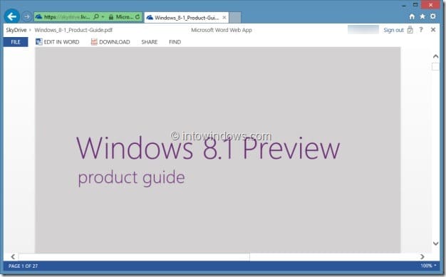 如何使用 SkyDrive 在线查看 PDF 文件-第2张图片-致知笔记 如何使用 SkyDrive 在线查看 PDF 文件-第2张图片-致知笔记