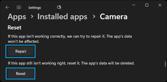 摄像头被其他应用占用?修复 Windows 摄像头占用错误的 6 种方法-第9张图片-致知笔记 摄像头被其他应用占用?修复 Windows 摄像头占用错误的 6 种方法-第9张图片-致知笔记